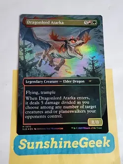 Dragonlord Atarka (Rainbow Foil) Secret Lair Drop Foil - Image 3