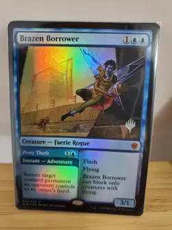 MTG ~ Brazen Borrower FOIL PROMO ~ nMint ~ Ships NOW! - Image 1