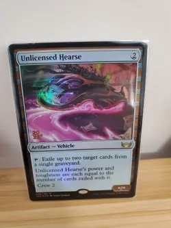 MTG ~ Unlicensed Hearse FOIL PRERELEASE PROMO ~ nMint ~ Ships NOW! - Image 1
