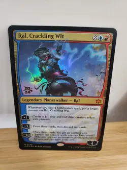MTG ~ Ral, Crackling Wit FOIL PRERELEASE PROMO ~ nMint ~ Ships NOW! - Image 1