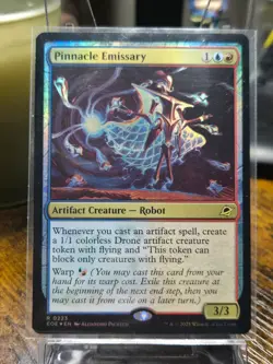Pinnacle Emissary Foil 0223 EOE NM/MT [Edge of Eternities:MTG] - Image 1