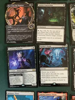 Mtg Small Red Black Bundle: Lands, Chaos Warp, Thrill Of Possibility, Etc - Image 5