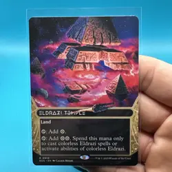 Eldrazi Temple MTG Edge of Eternities: Stellar Sights Borderless Rare - Image 3