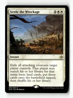 MTG Settle the Wreckage - Ixalan Heavily Played English - Image 1