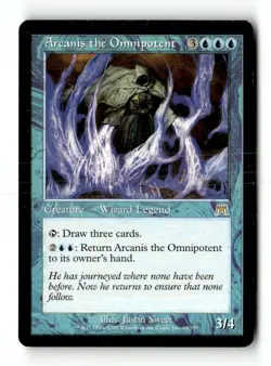MTG Arcanis the Omnipotent - Onslaught Heavily Played English - Image 1