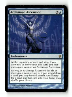 MTG Archmage Ascension - Zendikar Heavily Played English - Image 1