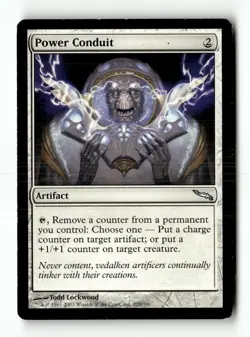 MTG Power Conduit - Mirrodin Heavily Played English - Image 1