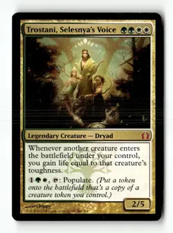 MTG Trostani, Selesnya's Voice - Return to Ravnica Heavily Played English - Image 1