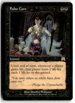MTG False Cure - Onslaught Heavily Played English - Image 1