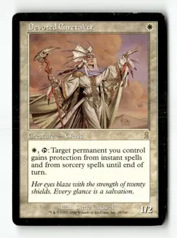 MTG Devoted Caretaker - Odyssey Heavily Played English - Image 1