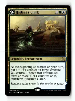 MTG Hadana's Climb - Rivals of Ixalan Heavily Played English - Image 1