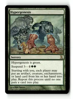 MTG Hypergenesis - Times Sprial Heavily Played English - Image 1