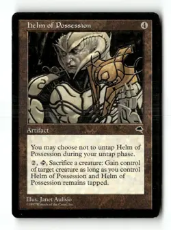 MTG Helm of Possession - Tempest Heavily Played English - Image 1