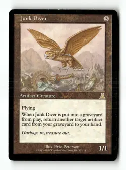 MTG Junk Diver - Urza's Destiny Heavily Played English - Image 1