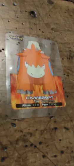 Camerupt 083 Pokemon Lamincards Edibas - ESP - GOOD - Image 1