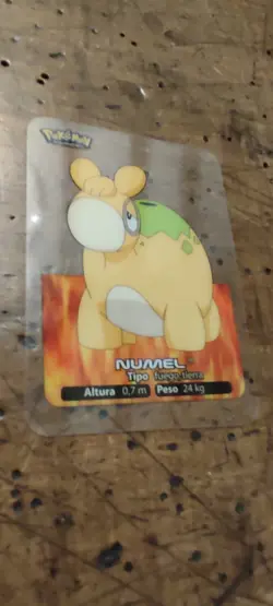 Numel 082 Pokemon Lamincards Edibas - ESP - GOOD - Image 1