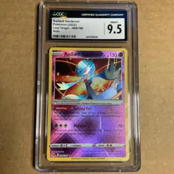 CGC 9.5 RADIANT GARDEVOIR 2022 POKEMON SWSH LOST ORIGIN RARE HOLO 069/196 - Image 1