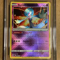 CGC 9.5 RADIANT GARDEVOIR 2022 POKEMON SWSH LOST ORIGIN RARE HOLO 069/196 - Image 2