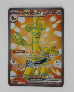 Pokemon - Gholdengo ex - 231/182 Paradox Rift - Ultra Rare - Near Mint - Image 1
