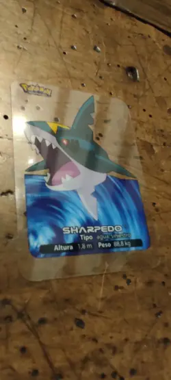 Sharpedo 079 Pokemon Lamincards Edibas - ESP - EXC - Image 1
