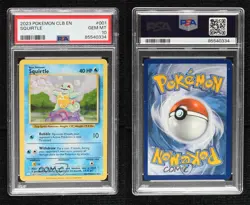 Squirtle Holo Pokemon TCG Classic Blastoise Deck (CLB) PSA 10 GEM MT 0hj2 - Image 3