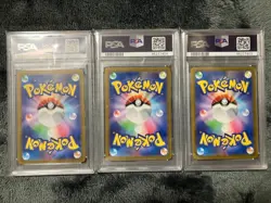 Pokemon TCG Skeledirge ex, Meowscarada ex, Quaquaval ex SAR PSA 10 Consecutive - Image 2