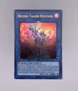 Decode Talker Heatsoul - GFP2-EN005 - Ultra Rare - NM - 1st Ed - Yugioh - Image 1