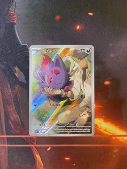 Pokemon TCG N’s Zorua 189 Scarlet & Violet Promo NM - Image 1