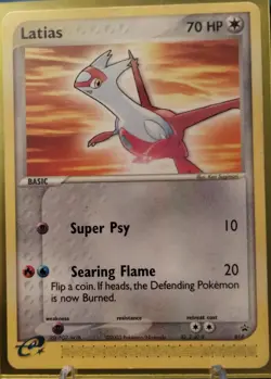 Pokemon Card Latias Black Star Promo (014) - LP Condition - Image 1