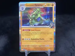 TEAM ROCKET'S TYRANITAR 96/182 HOLO RARE POKEMON TCG: SV10 - DESTINED RIVALS NM - Image 1