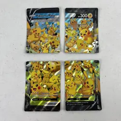 Pikachu V union SWSH139 SWSH140 SWSH141 SWSH142 Pokemon NM Pack Fresh - Image 5