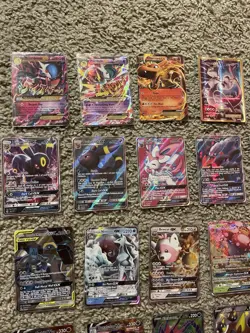 REAL pokemon Gx, Ex, V, And Vmax cards. Great condition front and back. - Image 2