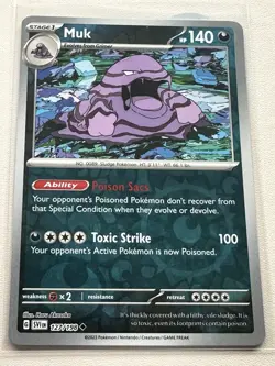 Muk 127/198 SV1 Scarlet & Violet Base Reverse Holo Pokemon TCG - Image 1