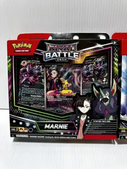 Sealed Set Of 2 Pokemon TCG Rival Battle Deck MARNIE And STEVEN Destined Rivals - Image 2