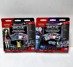 Sealed Set Of 2 Pokemon TCG Rival Battle Deck MARNIE And STEVEN Destined Rivals - Image 4