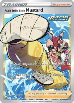 POKEMON TCG RAPID STRIKE STYLE MUSTARD - BRILLIANT STARS - TG27/TG30 - Image 1