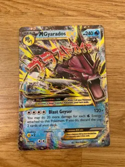 Pokemon TCG English Card XY Breakpoint Shining M Gyarados EX 27/122 - Image 1