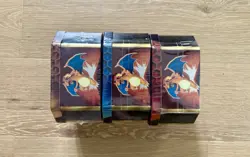Pokemon Hidden Fates GX Tins Art Set of 3 - First Print Run - Sealed - Image 2