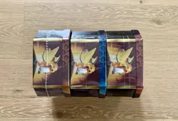 Pokemon Hidden Fates GX Tins Art Set of 3 - First Print Run - Sealed - Image 4