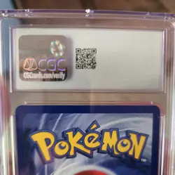 2001 TYRANITAR HOLO NEO DISCOVERY CGC 8 MINT #12/75 POKEMON CARD TCG WOTC - Image 5