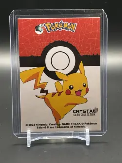 Poliwhirl #61 - Cracked Ice Holo - Crystal Collection 2024 - Pokemon Card - Image 2