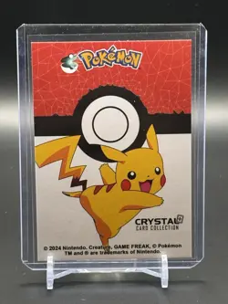 Krabby #98 - Cracked Ice Holo - Crystal Collection 2024 - Pokemon Card - Image 2