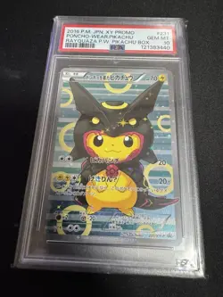 PSA10 Poncho Pikachu Promo Charizard Cosplay 207 XY P Japanese Pokemon Card Rare - Image 1