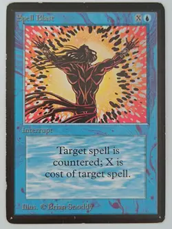 MtG | 1 x Spell Blast | Beta Edition | Magic the Gathering - Image 1