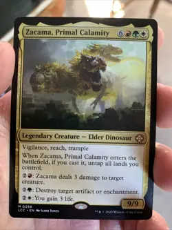 Zacama, Primal Calamity ~ Commander: The Lost Caverns of Ixalan [ NM ] [ MTG ] - Image 1
