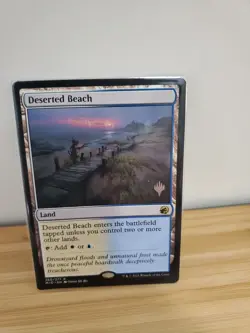 MTG ~ Deserted Beach PROMO ~ nMint ~ Ships NOW! - Image 1