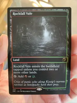 MTG Rockfall Vale [Innistrad: Double Feature] Near Mint - Image 1