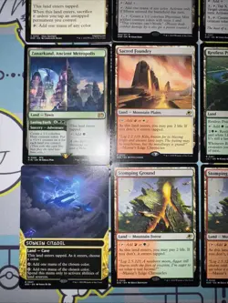 MTG *Rare Land Lot Of 9 Duel Land Magic the Gathering Commander TCG Land Lot X9 - Image 2