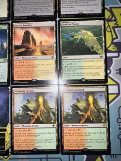 MTG *Rare Land Lot Of 9 Duel Land Magic the Gathering Commander TCG Land Lot X9 - Image 3