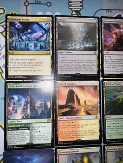 MTG *Rare Land Lot Of 9 Duel Land Magic the Gathering Commander TCG Land Lot X9 - Image 5